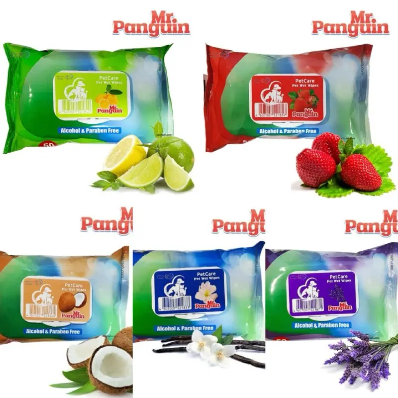 5796577503404035429 دستمال مرطوب پاکتی پنگوئن